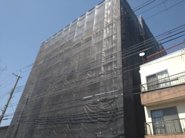 尼崎市の某マンション　外壁修繕工事