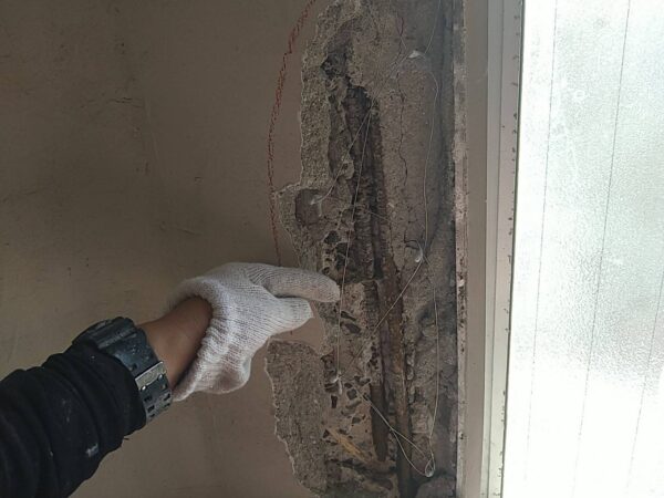 大阪市で露筋補修工事